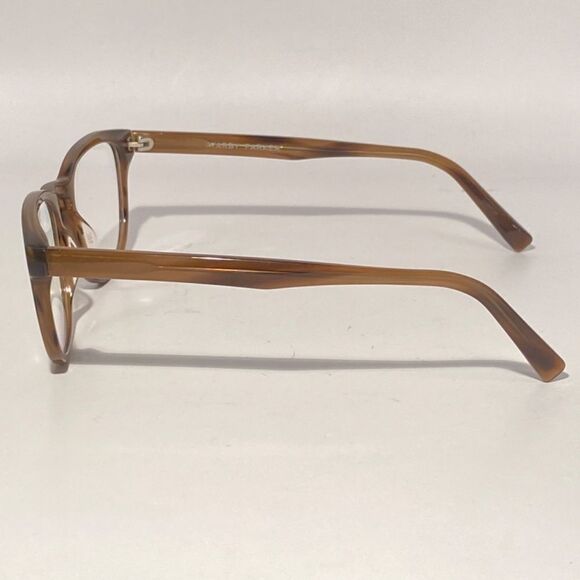 Warby Parker Jennings Eyeglasses Oversized Brown 228 53-19.145 - Picture 4 of 12